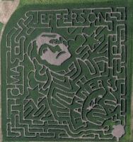 Thomas Jefferson Corn Maze