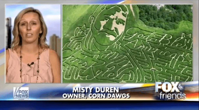 Misty Duren - Fox News - Corn Maze Design - Chris Kyle Misty Duren - Fox News - Corn Maze Design - Chris Kyle