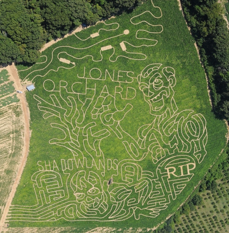 Jones Orchard 2014 Zombie Graves Shadowlands Haunted Corn Maze