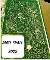 jungle book corn maze