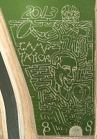 Fooball Corn Maze Design