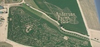 Patriotic Corn Maze Design