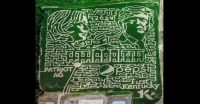 Trump Harris Corn Maze