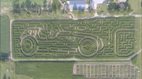 racecar corn maze