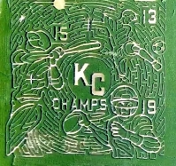 Kansas City Champs corn maze