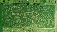 apollo moon landing corn maze