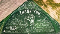 US Military corn maze