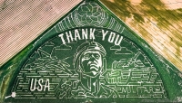 US Military corn maze